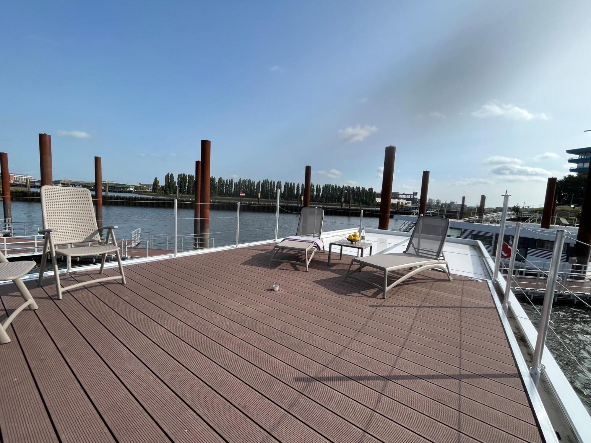 Hausboote Am Lankenauer Hoeft Brema Exterior foto